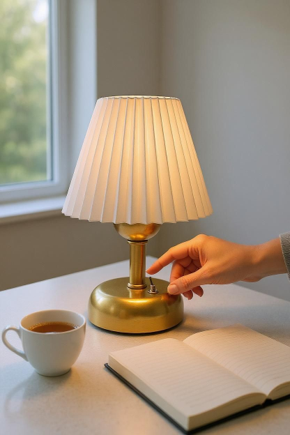 Pilli%20Led%20Abajur,%20Kablosuz%20Pileli%20Dekoratif%20Abajur%20Gold%20Metal%20Gövde